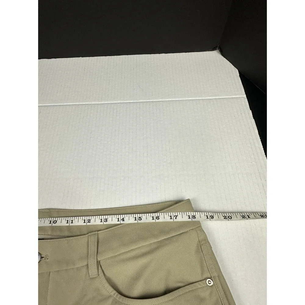 Lululemon Pants Mens 36x30 Beige Tech Chino Stretch Casual Golf Travel Tapered